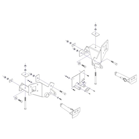 Roadmaster 2010-2016 CADILLAC SRX TOW BAR MNTG BRKT KIT 523162-4